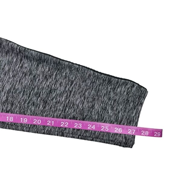 Chico’s Zenergy Gray Space Dye Leggings Chico’s Size 1 US Size 8/10 - Picture 3 of 6